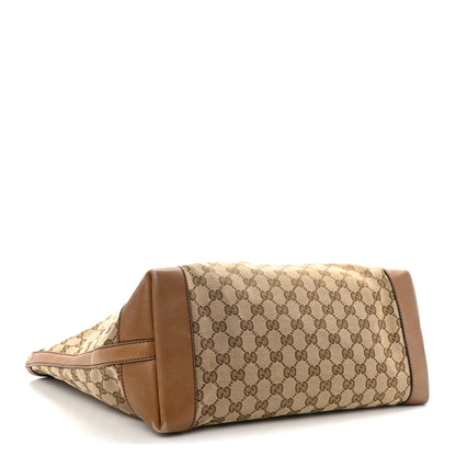 Gucci Monogram Medium Craft Tote Brown 5 of 18