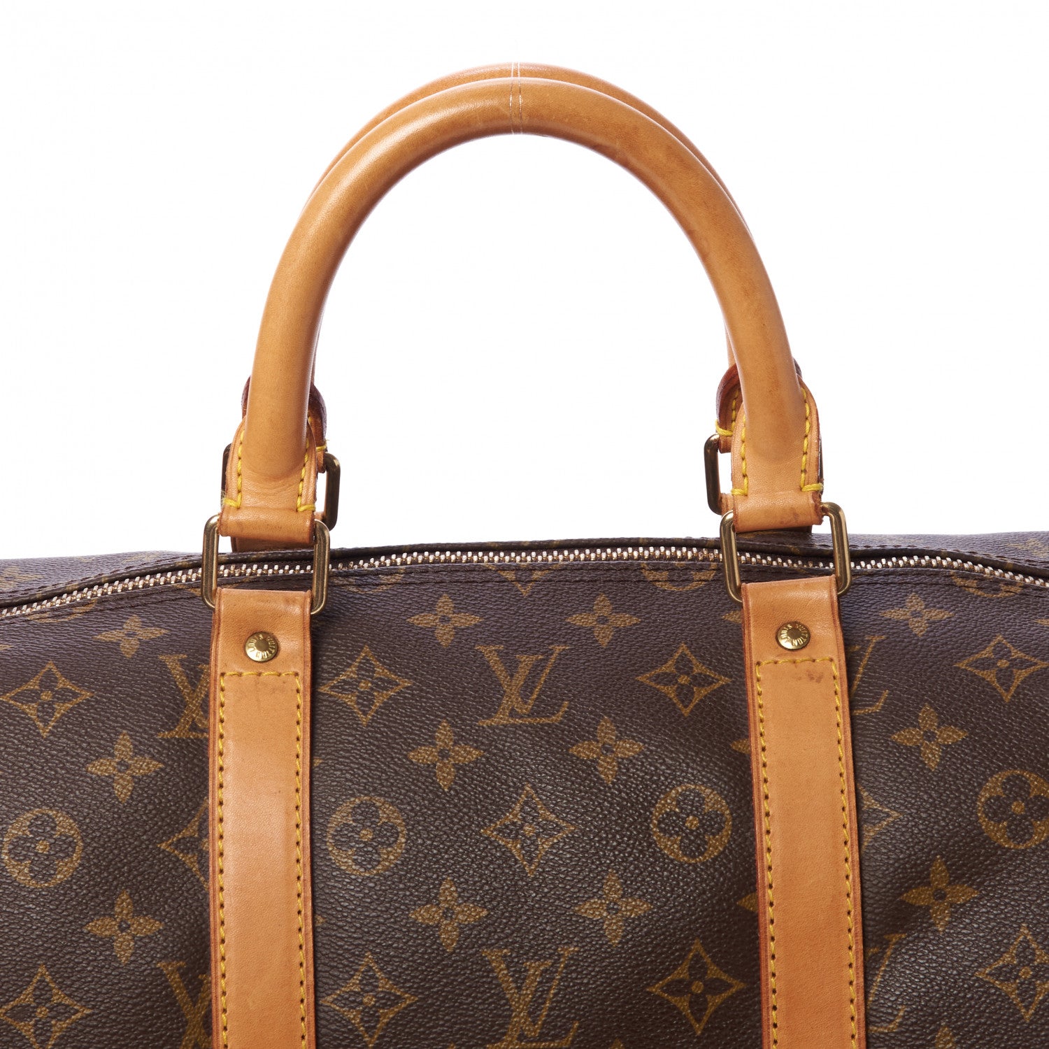 Louis Vuitton Monogram Keepall Bandouliere 55 8 of 11