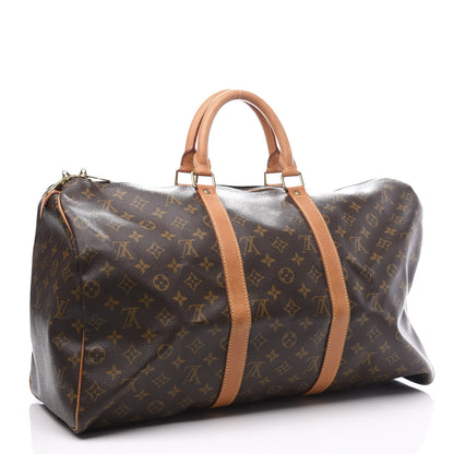 Louis Vuitton Monogram Keepall 50 2 of 10