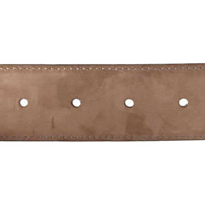 Gucci Moon Calfskin Interlocking G 37mm Belt 115 46 Storm Grey 5 of 8