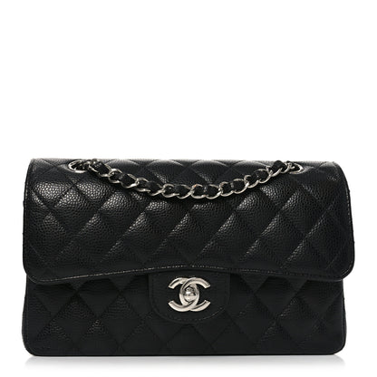 Chanel Caviar Quilted Small Double Flap Black 1 of 9