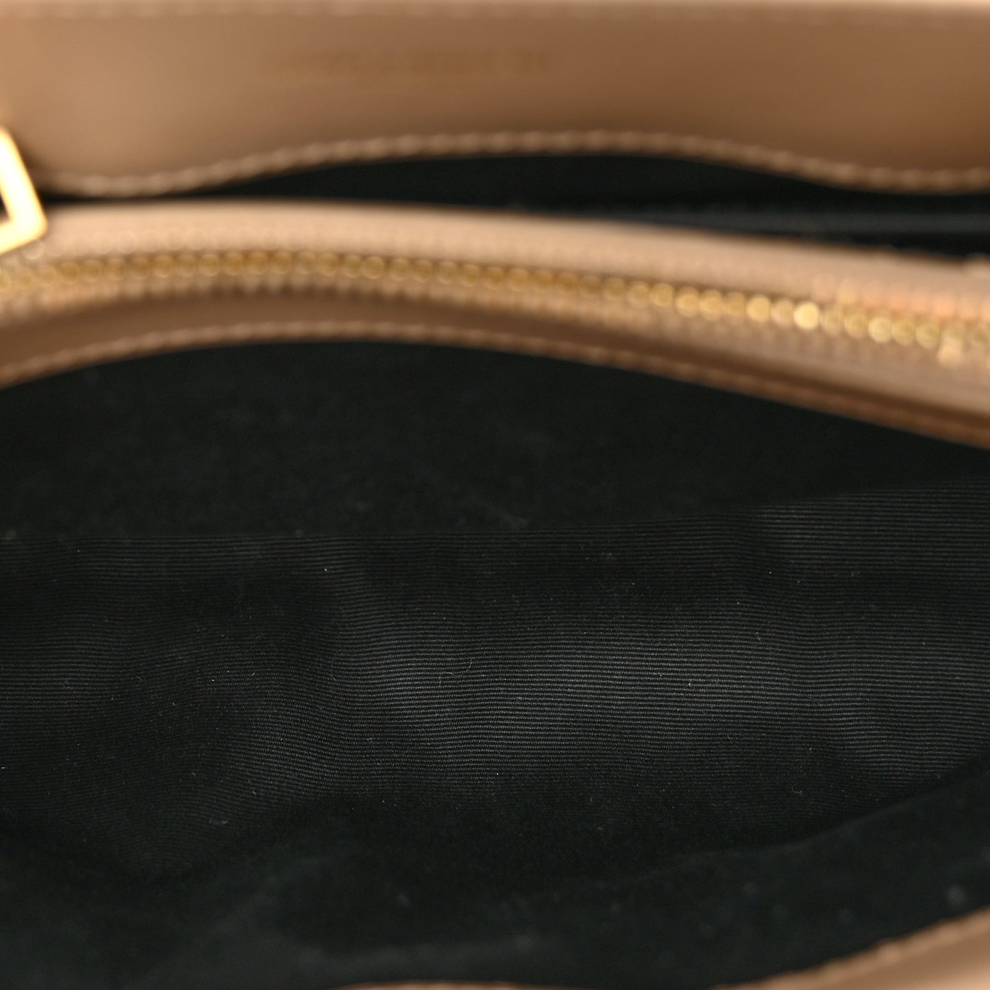 Calfskin Y Quilted Monogram Small Loulou Chain Satchel Dark Beige