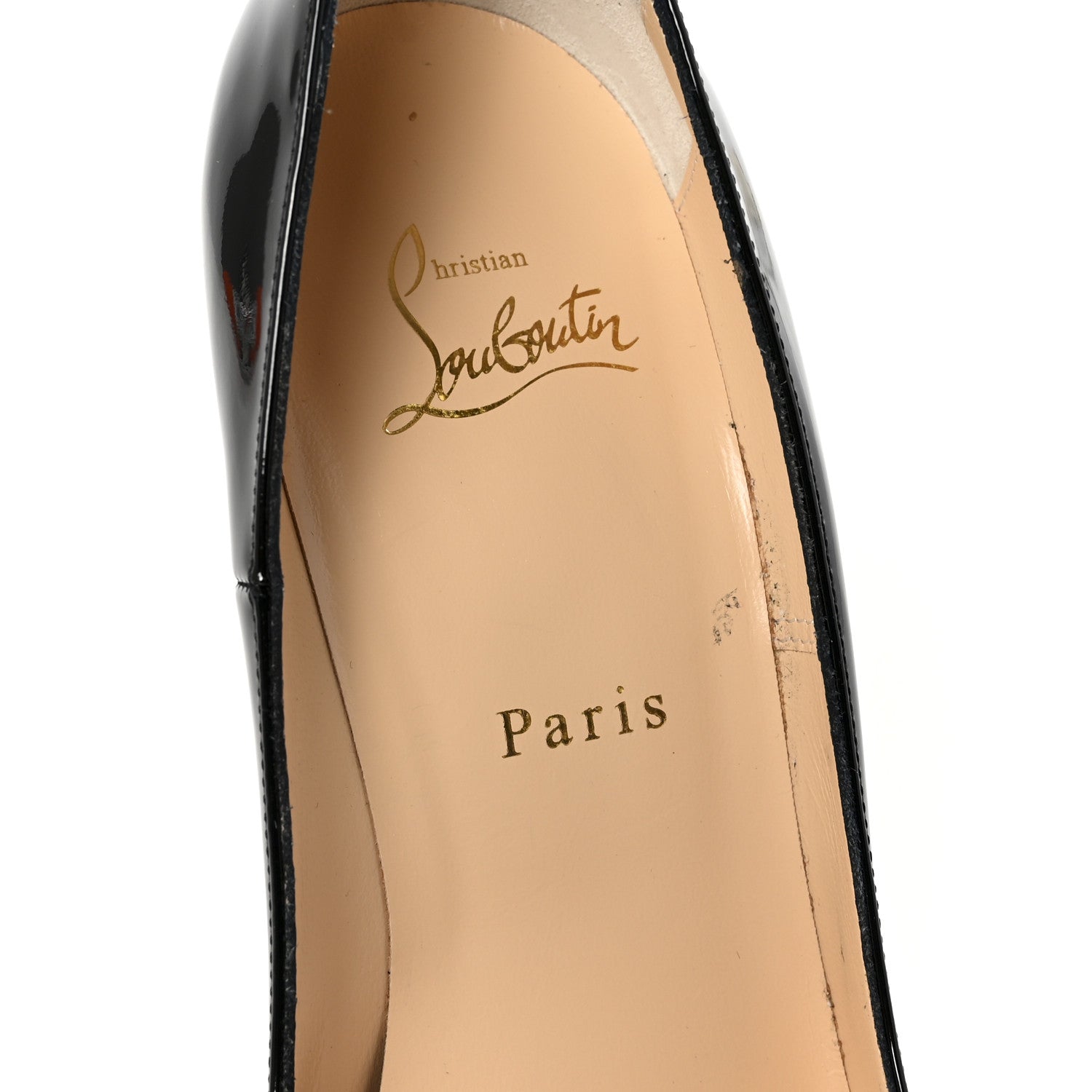 Christian Louboutin Patent So Kate 120 Pumps 38.5 Black 8 of 9