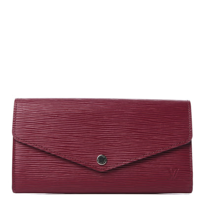 Louis Vuitton Epi Sarah Wallet NM Fuchsia 1 of 11