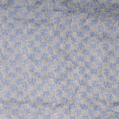 Louis Vuitton Cotton Linen Etole Damier Palm Stole Blue 4 of 8