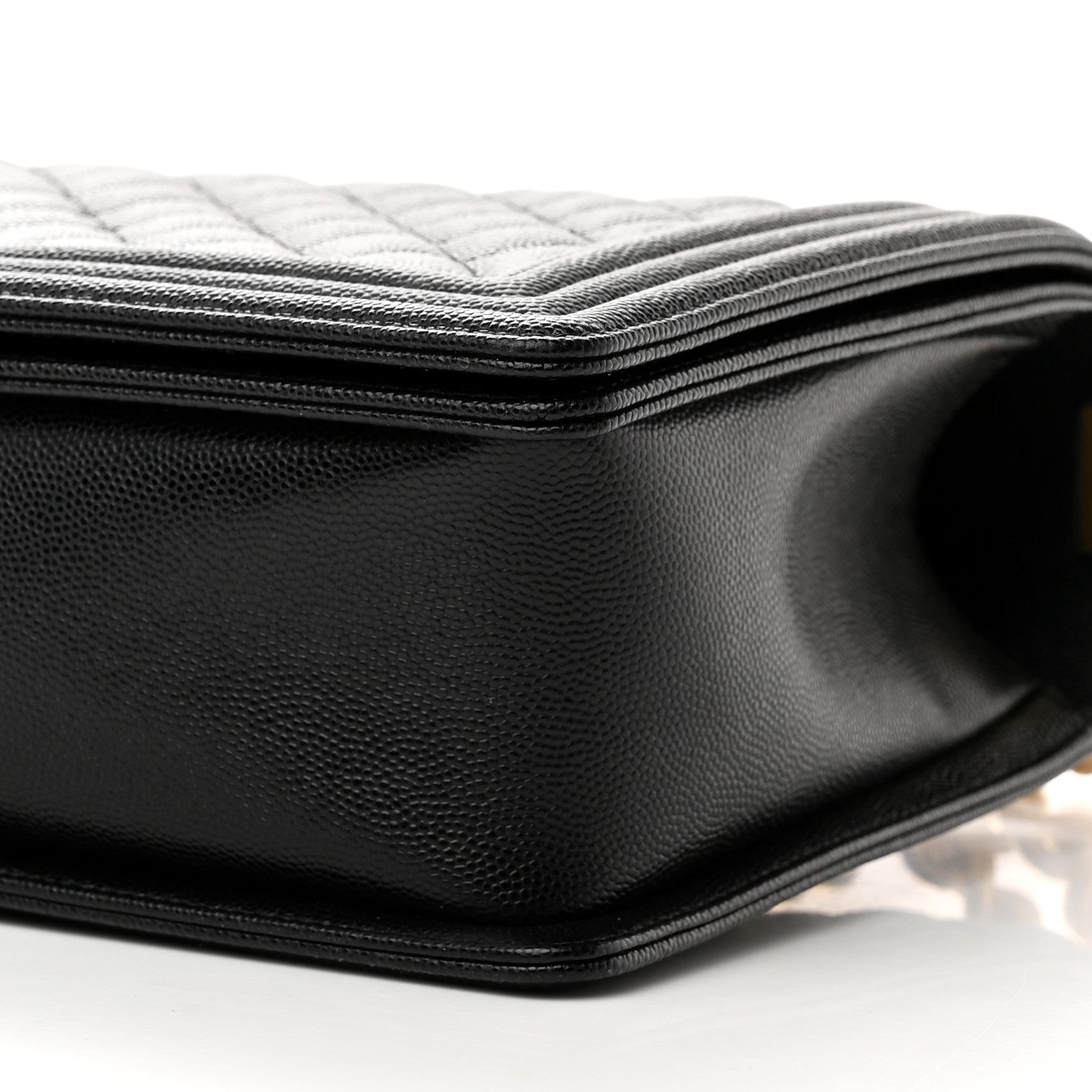 Chanel Caviar Quilted New Medium Boy Flap Black 10 of 12