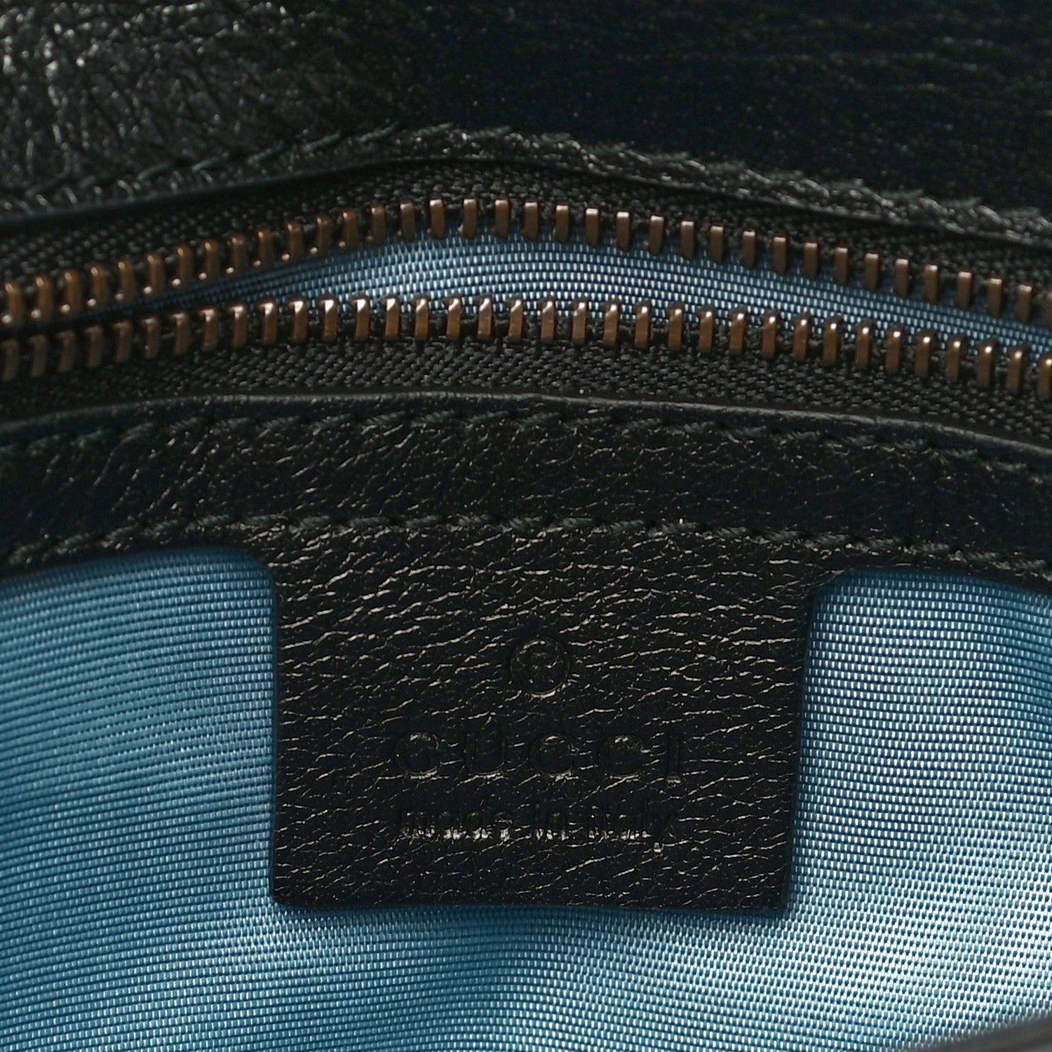 Gucci Calfskin Crystal GG Broadway Envelope Clutch Black 6 of 11