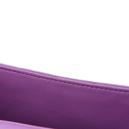 Chanel Lambskin Quilted Mini Rectangular Flap Purple 8 of 12