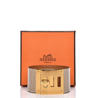 Hermes Lizard Kelly Dog Bracelet Ficelle 6 of 6