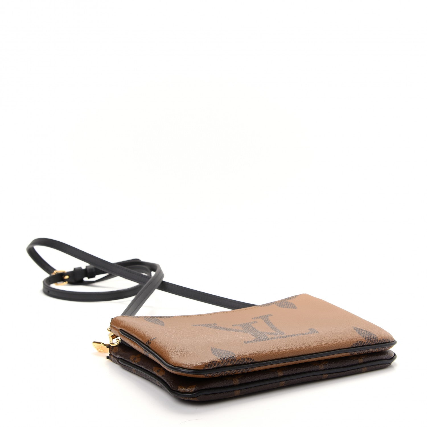 Louis Vuitton Reverse Monogram Giant Double Zip Pochette 4 of 10