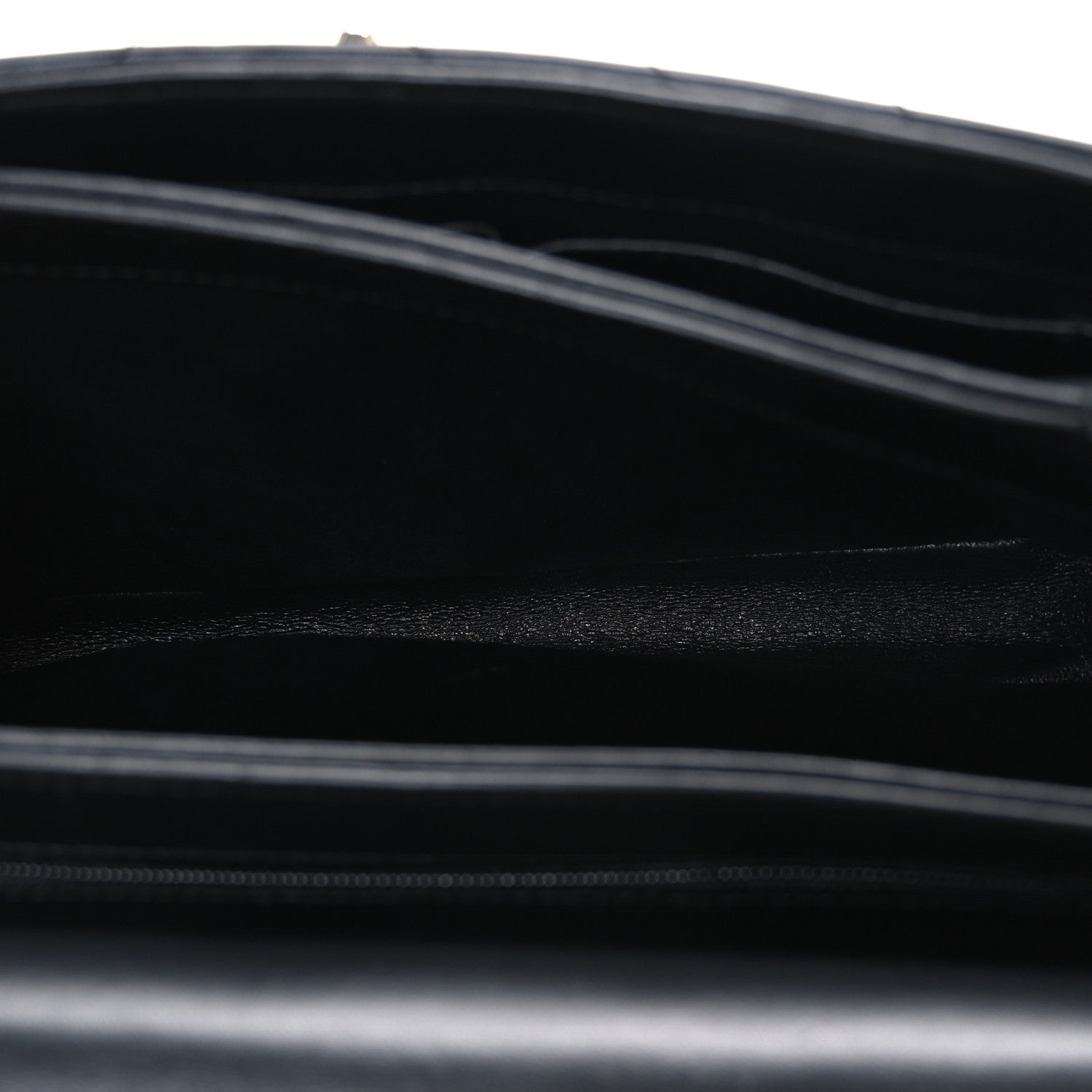 Chanel Lambskin Chevron Quilted Small Trendy CC Flap Dual Handle Bag Black 5 of 10