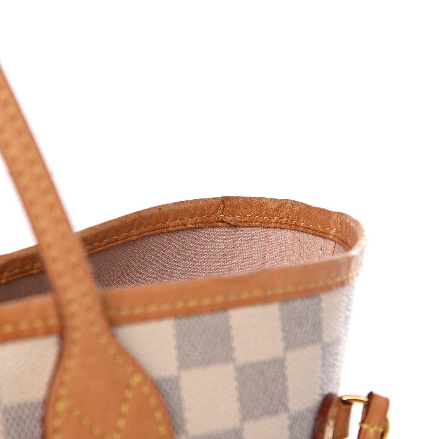 Louis Vuitton Damier Azur Neo Neverfull MM Rose Ballerine 15 of 19