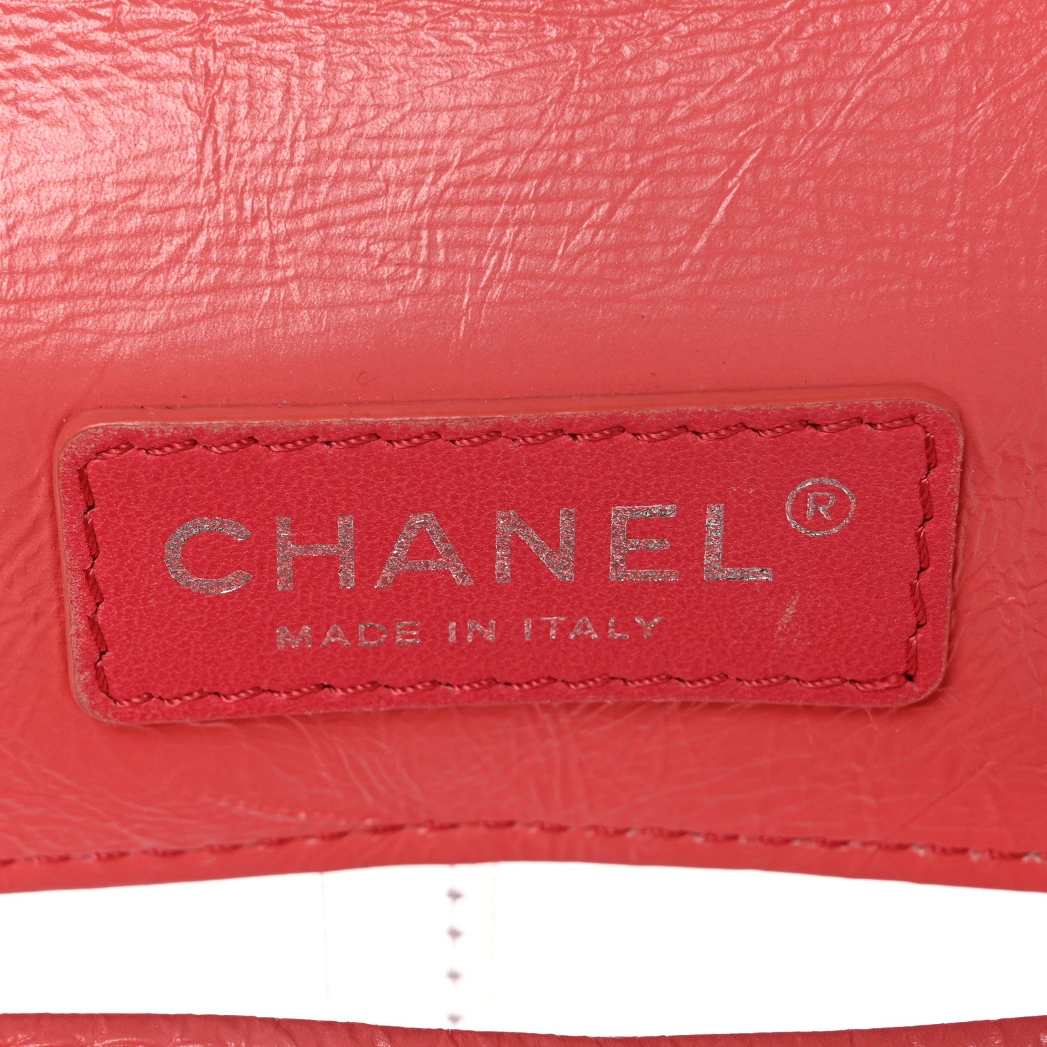 Chanel Crumpled Calfskin PVC Quilted Backpack Pink 7 of 13
