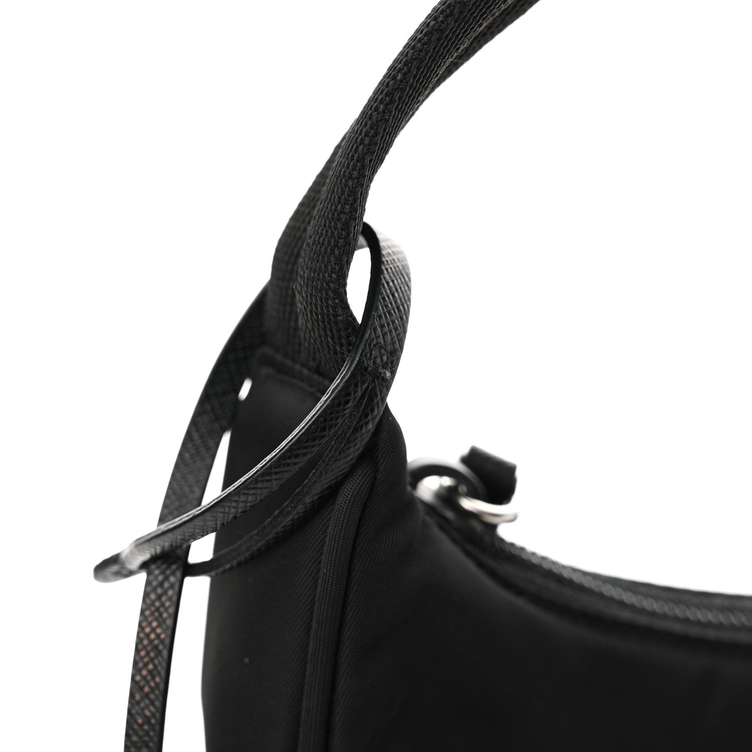 Prada Tessuto Nylon Mini Re-Edition 2000 Bag Black 13 of 13