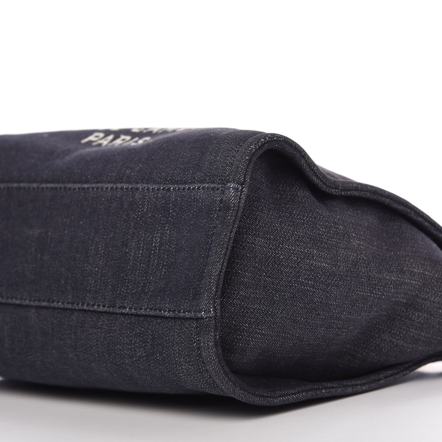 Denim Small Deauville Tote Dark Blue
