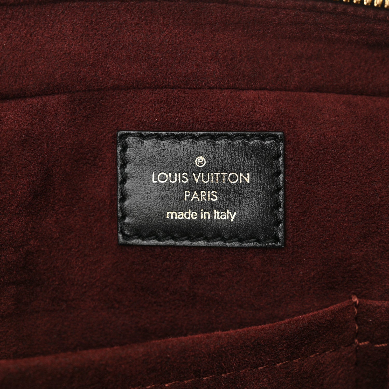 Louis Vuitton Lambskin Vienna Mizi Black 6 of 11