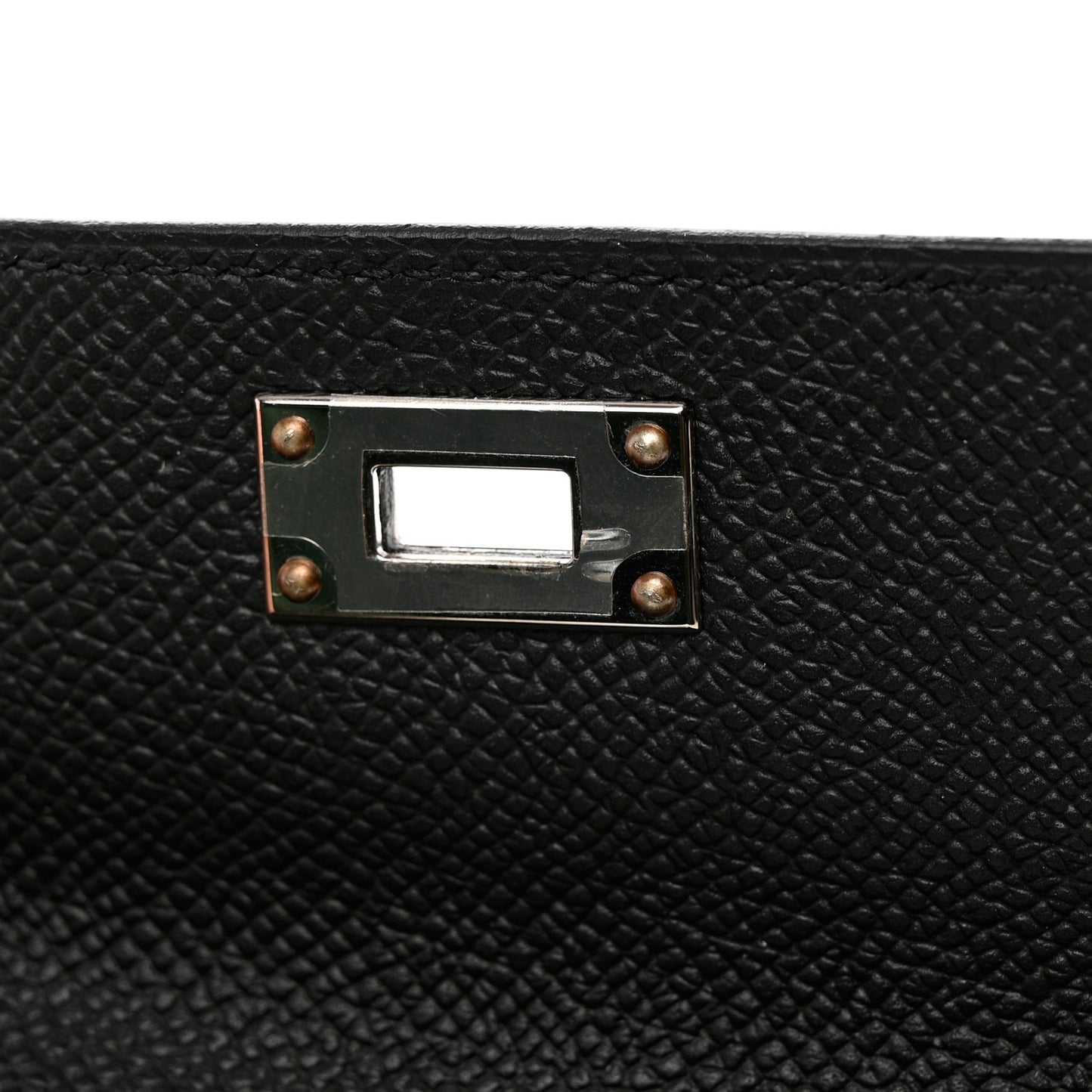 Epsom Kelly Pocket Compact Wallet Black