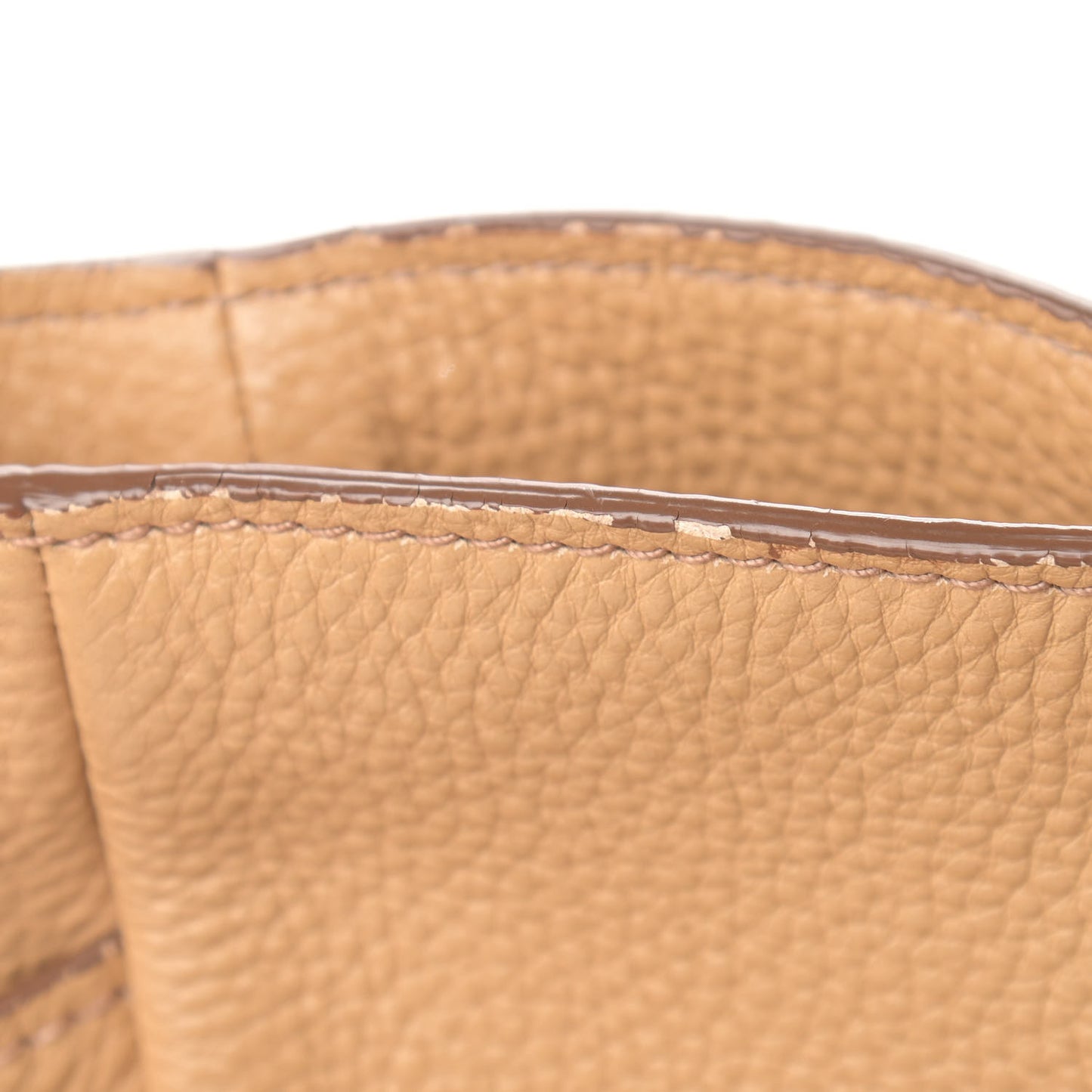 Vitello Daino Side Pocket Hobo Naturale