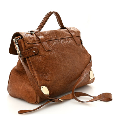 Mulberry Shiny Grained Lambskin Travel Day Oak 3 of 9