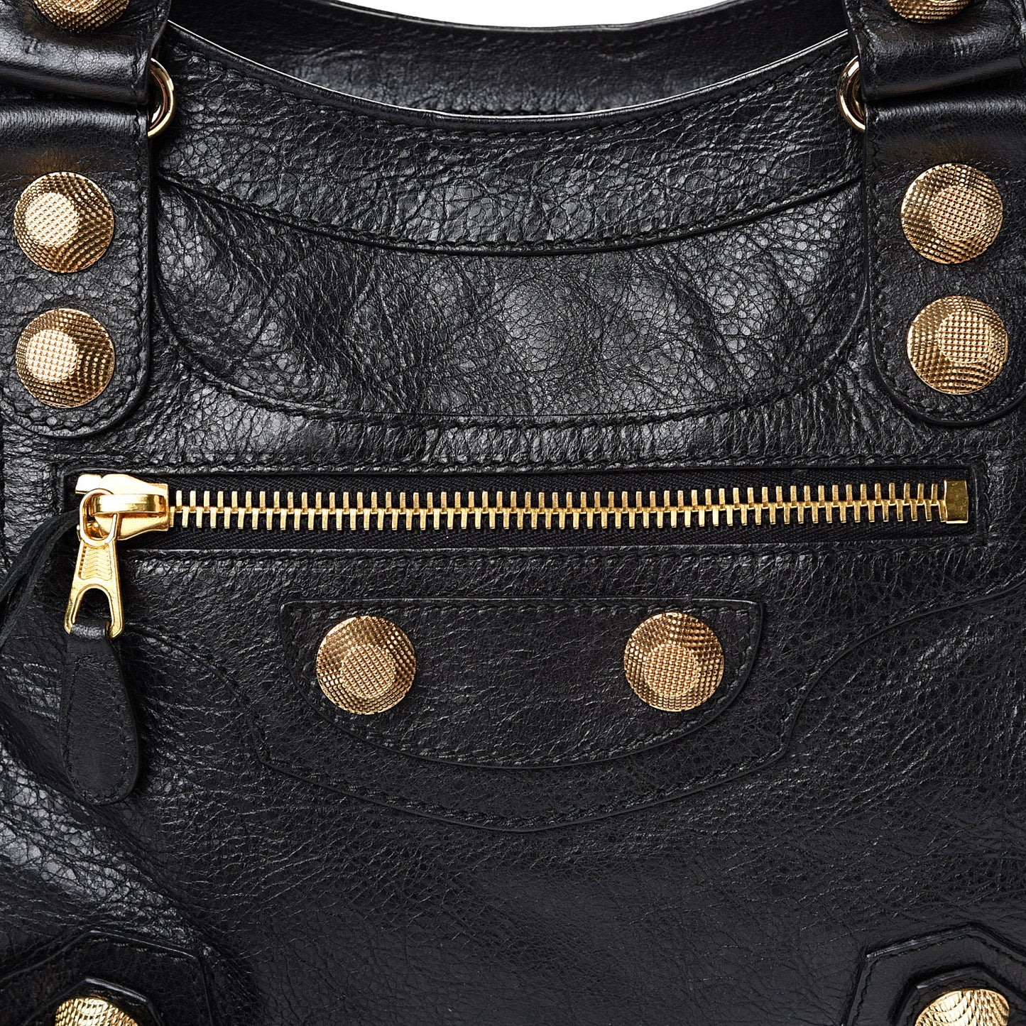 Agneau Giant 21 Gold Hardware Velo Black