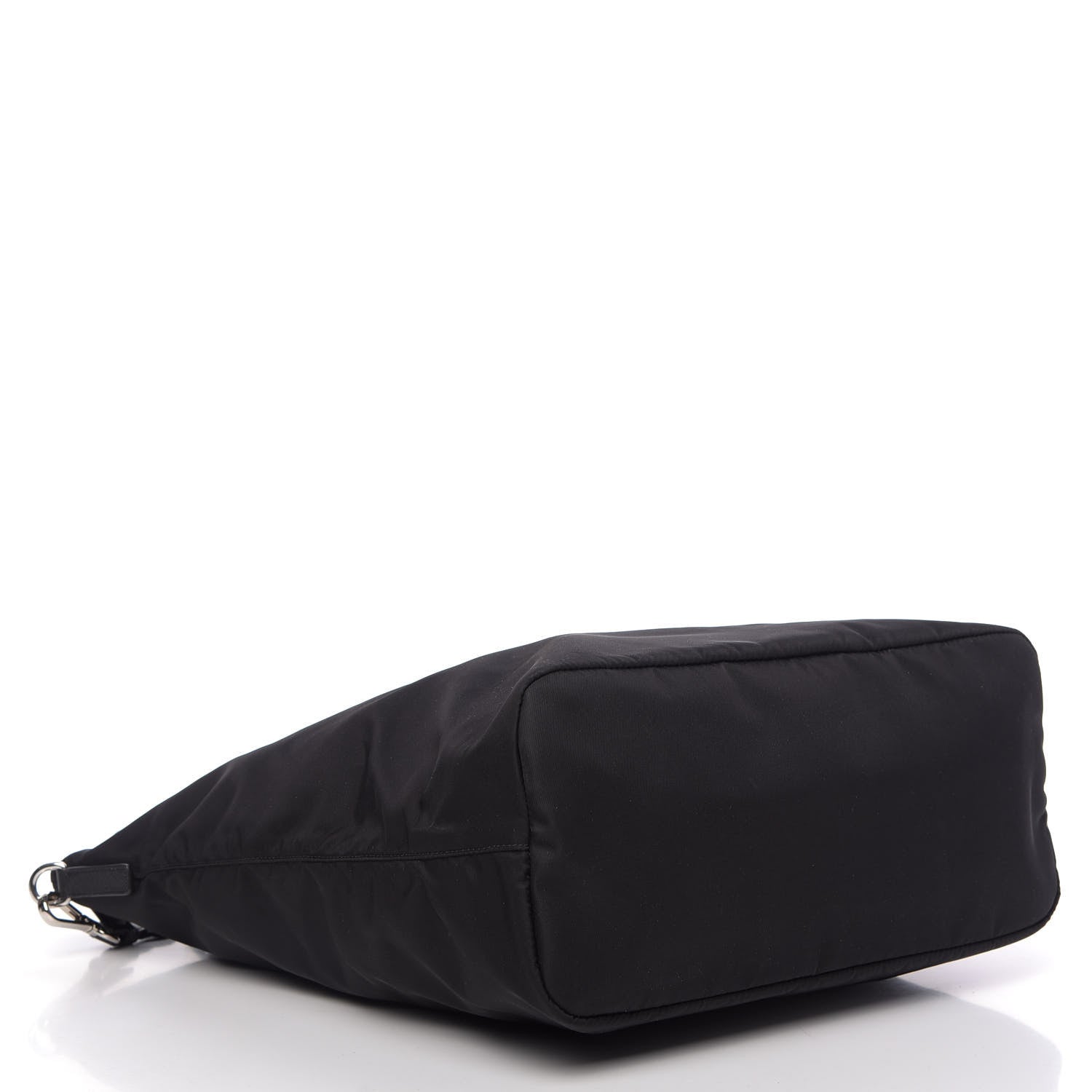 Prada Tessuto Nylon Saffiano Tote Black 5 of 9