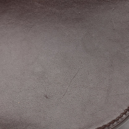 Saint Laurent Calfskin Monogram Woven Small Kaia Satchel Burnt Brown 11 of 14
