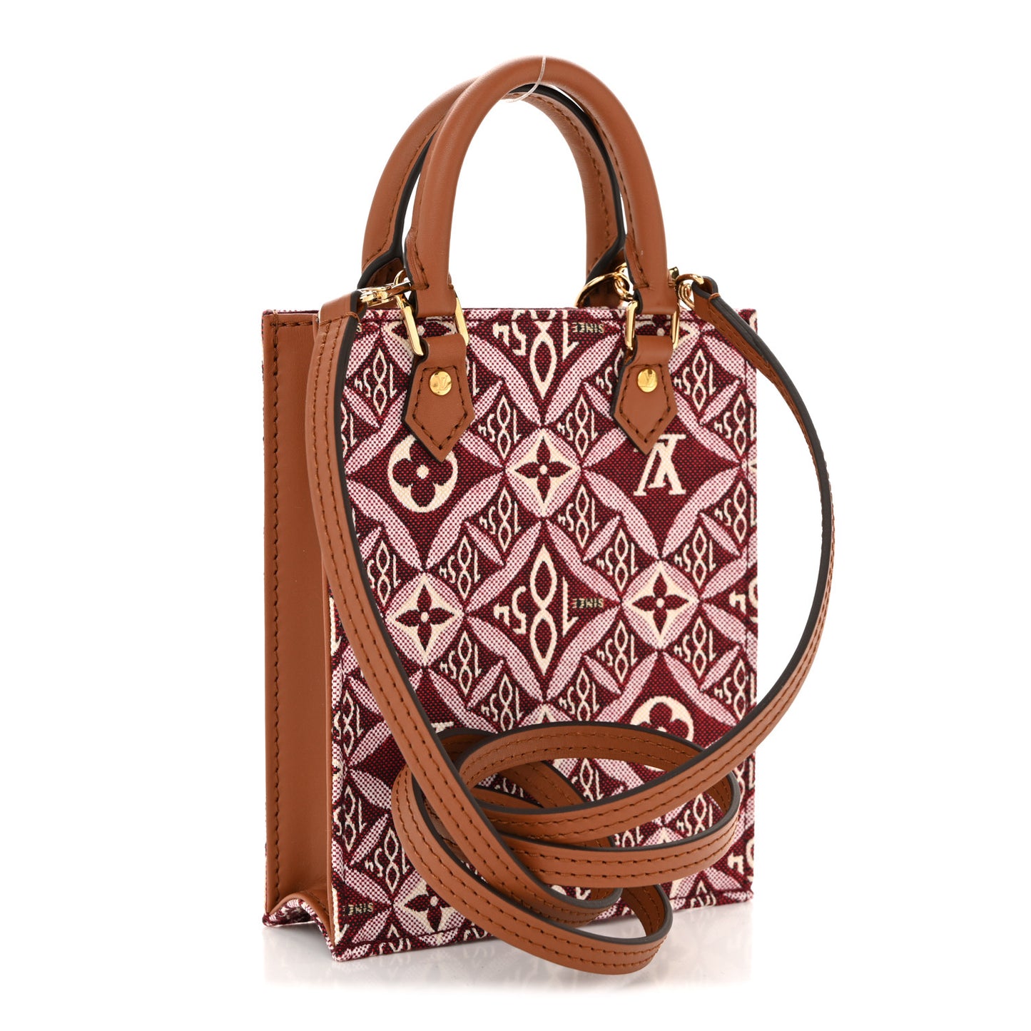 Jacquard Since 1854 Petit Sac Plat Bordeaux