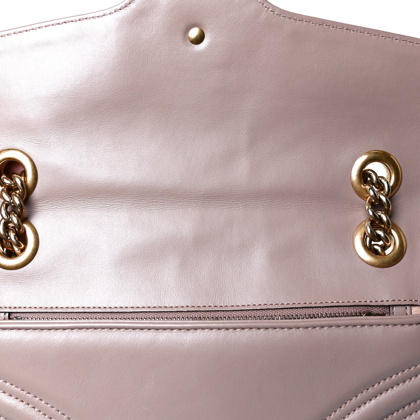 Calfskin Matelasse Small GG Marmont Shoulder Bag Porcelain Rose