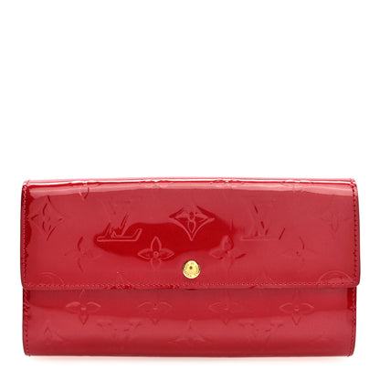 Louis Vuitton Vernis Sarah Wallet Pomme D'Amour 1 of 6