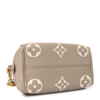 Louis Vuitton Empreinte Monogram Giant Speedy Bandouliere 20 Creme Beige 4 of 9