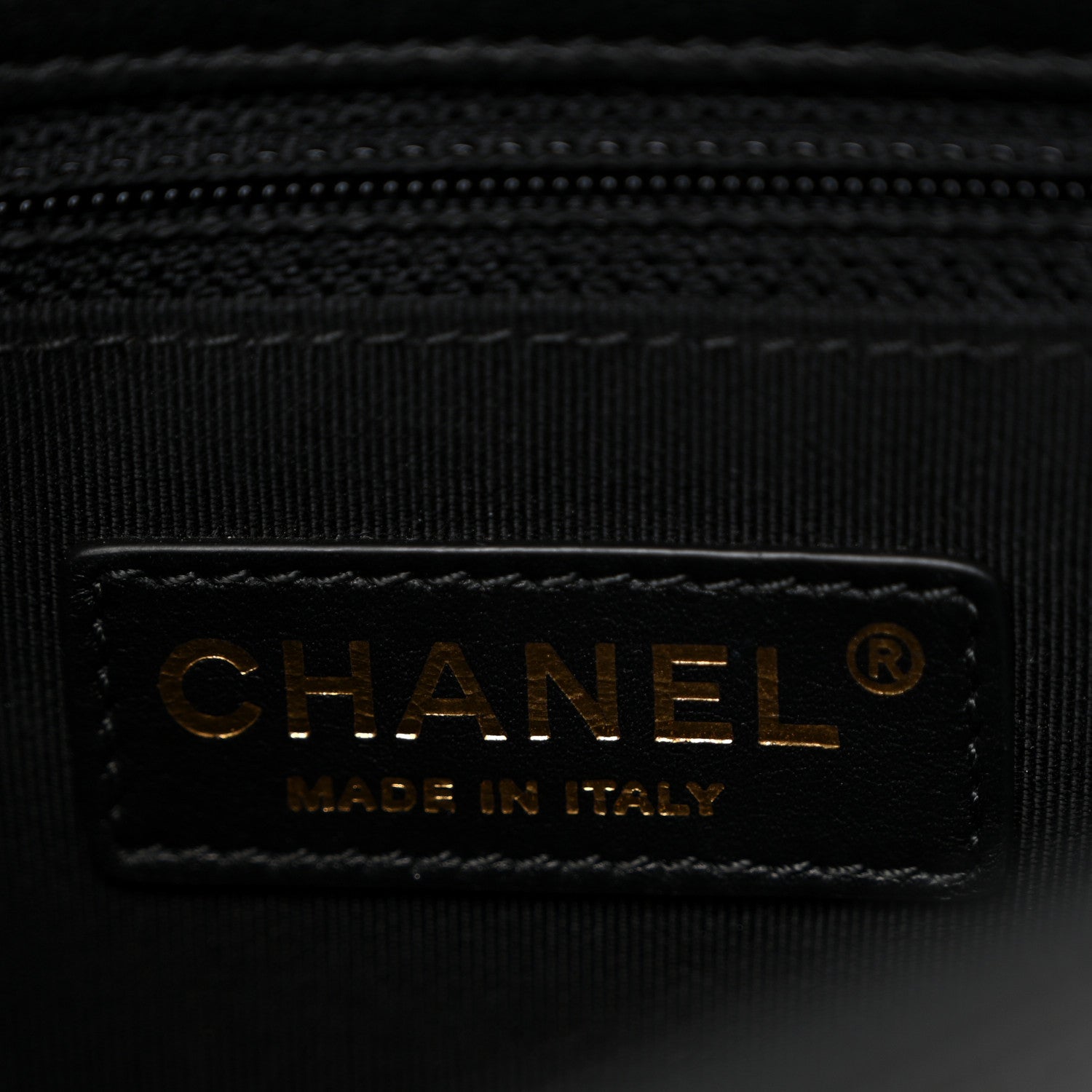 Chanel Sheepskin Chevron Quilted Medium Vintage Mademoiselle Black 6 of 11
