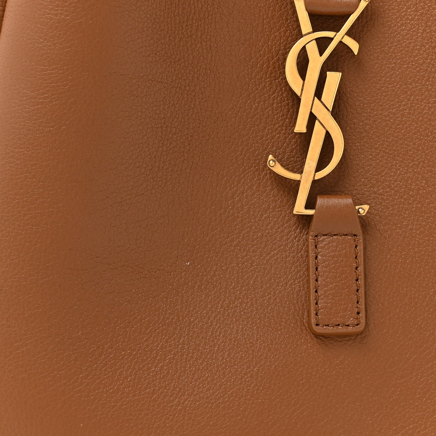 Saint Laurent Grained Calfskin Small Le 5 A 7 Supple Hobo Fox 8 of 11