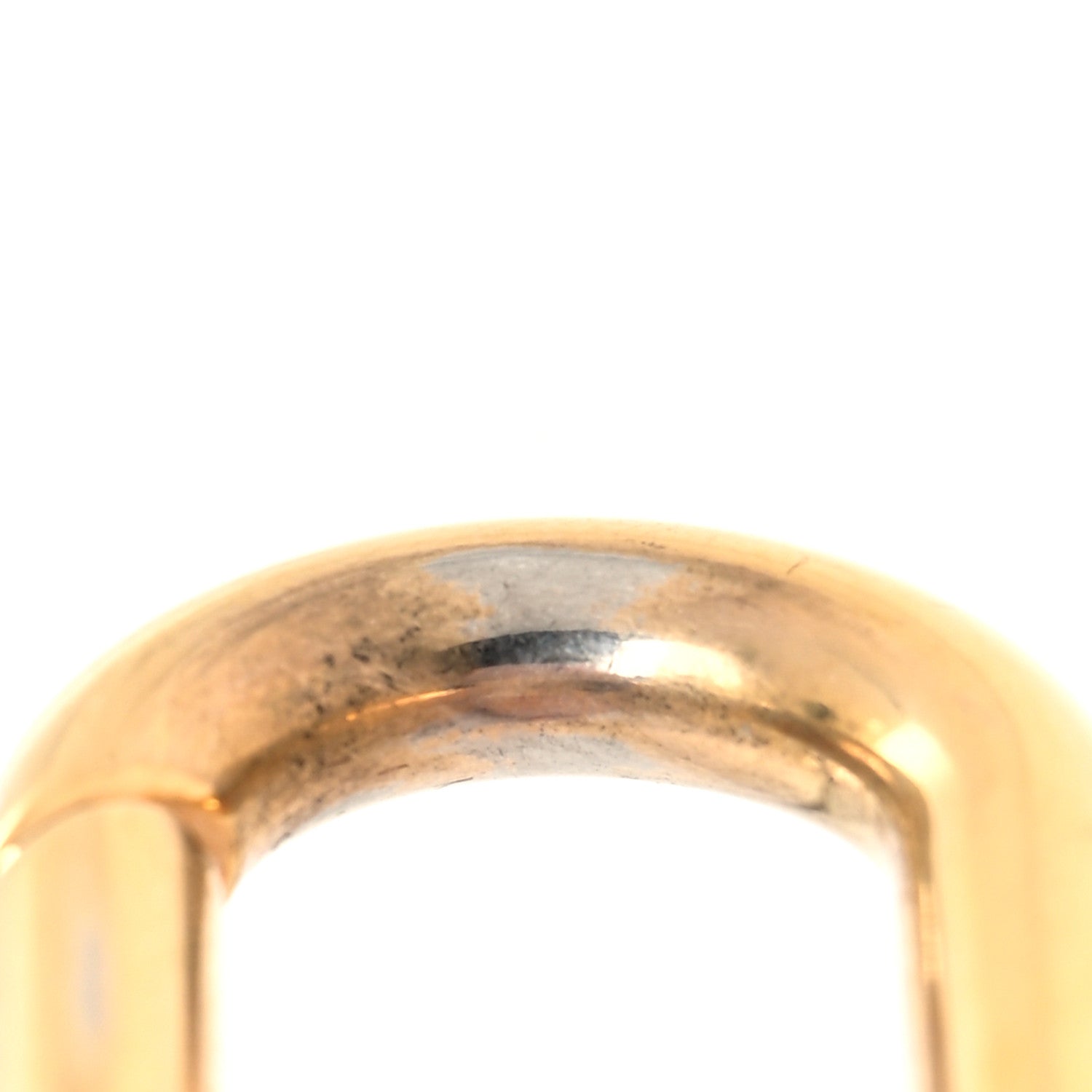 Louis Vuitton Metal LV Facettes Bag Charm Key Holder Gold 6 of 6