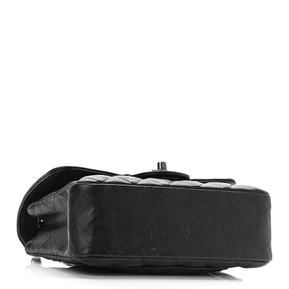 Chanel Crumpled Calfskin Quilted Mini Rectangular Flap So Black 4 of 12
