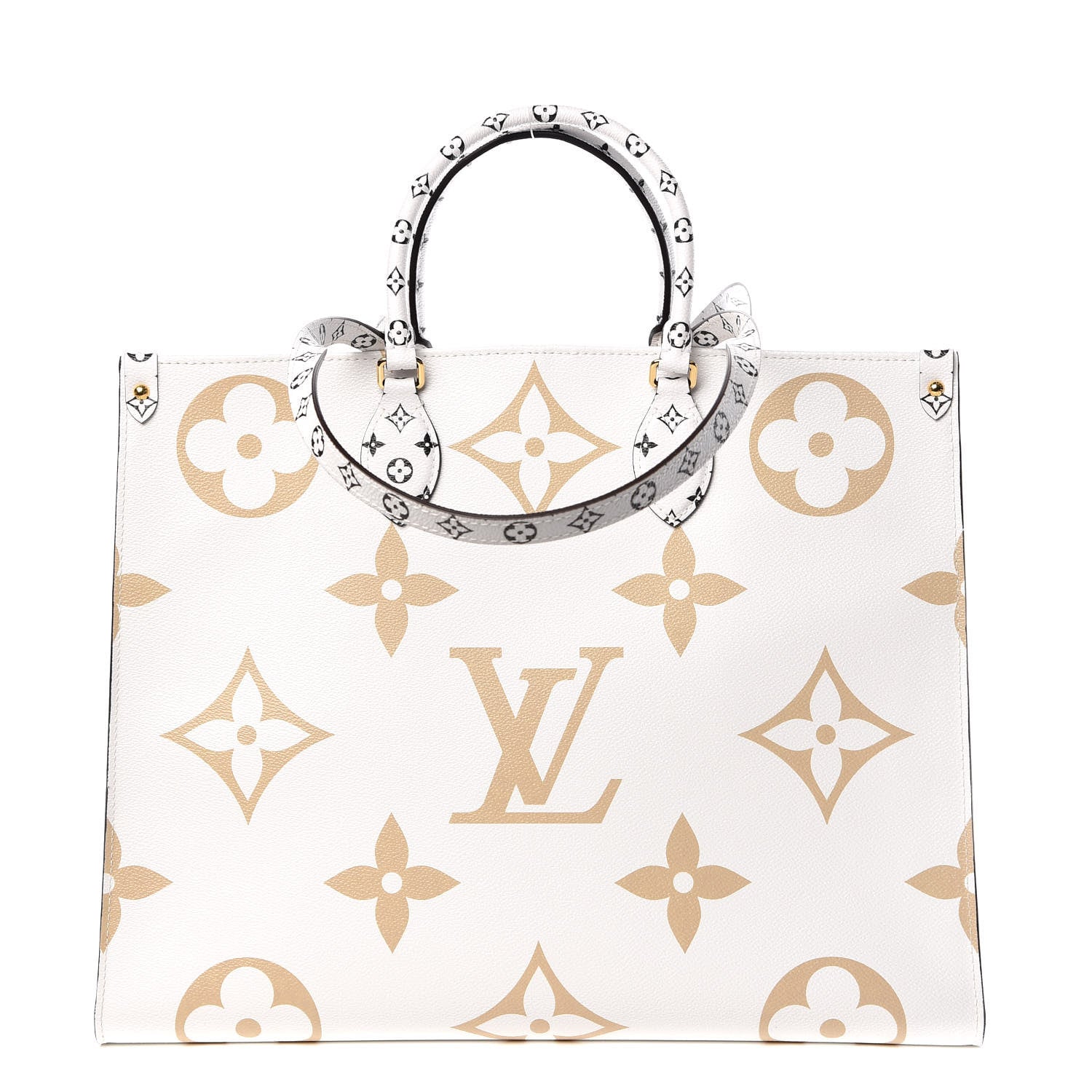 Louis Vuitton Monogram Giant Onthego GM Kaki Beige 1 of 11