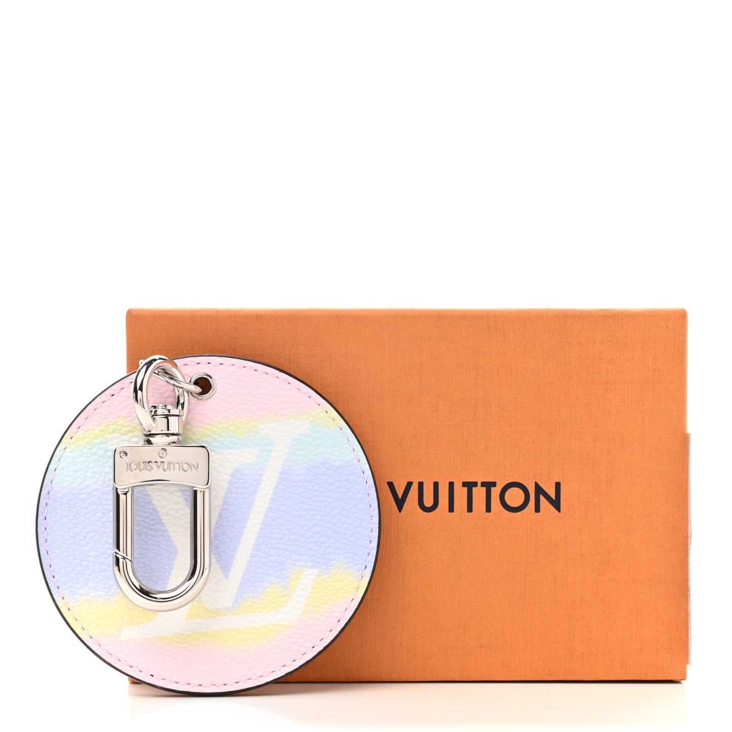 Monogram Escale Bag Charm Key Holder Pastel