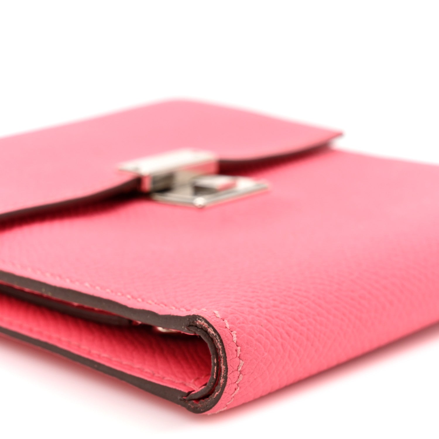 Hermes Epsom Clic 12 Wallet Rose Azalee 10 of 12