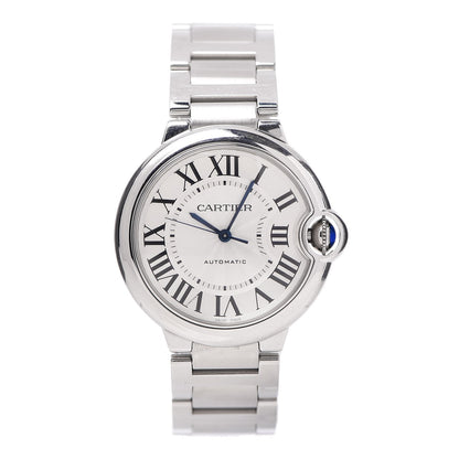 Cartier Stainless Steel 36mm Ballon Bleu De Automatic Watch 1 of 11