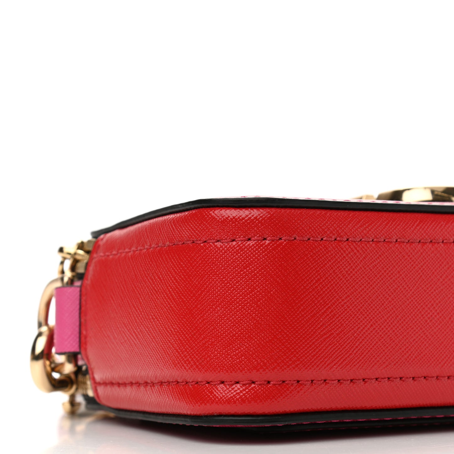 Saffiano Small Snapshot Camera Bag Hibiscus Multicolor