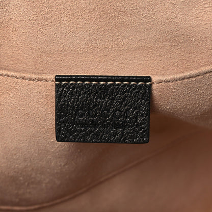 Gucci Textured Calfskin Web Small Ophidia Tote Bag Black 6 of 13