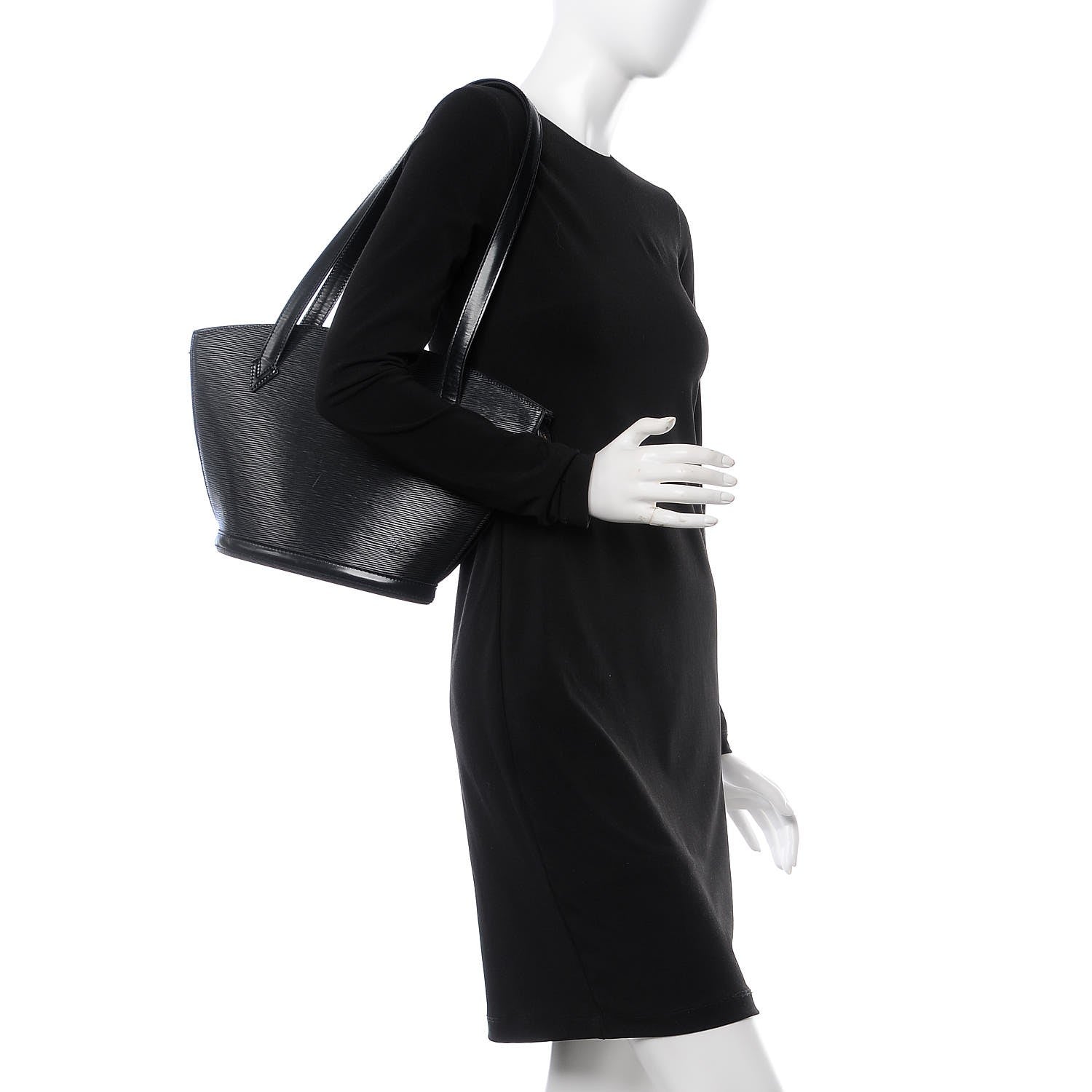 Louis Vuitton Epi Saint Jacques GM Black 2 of 8