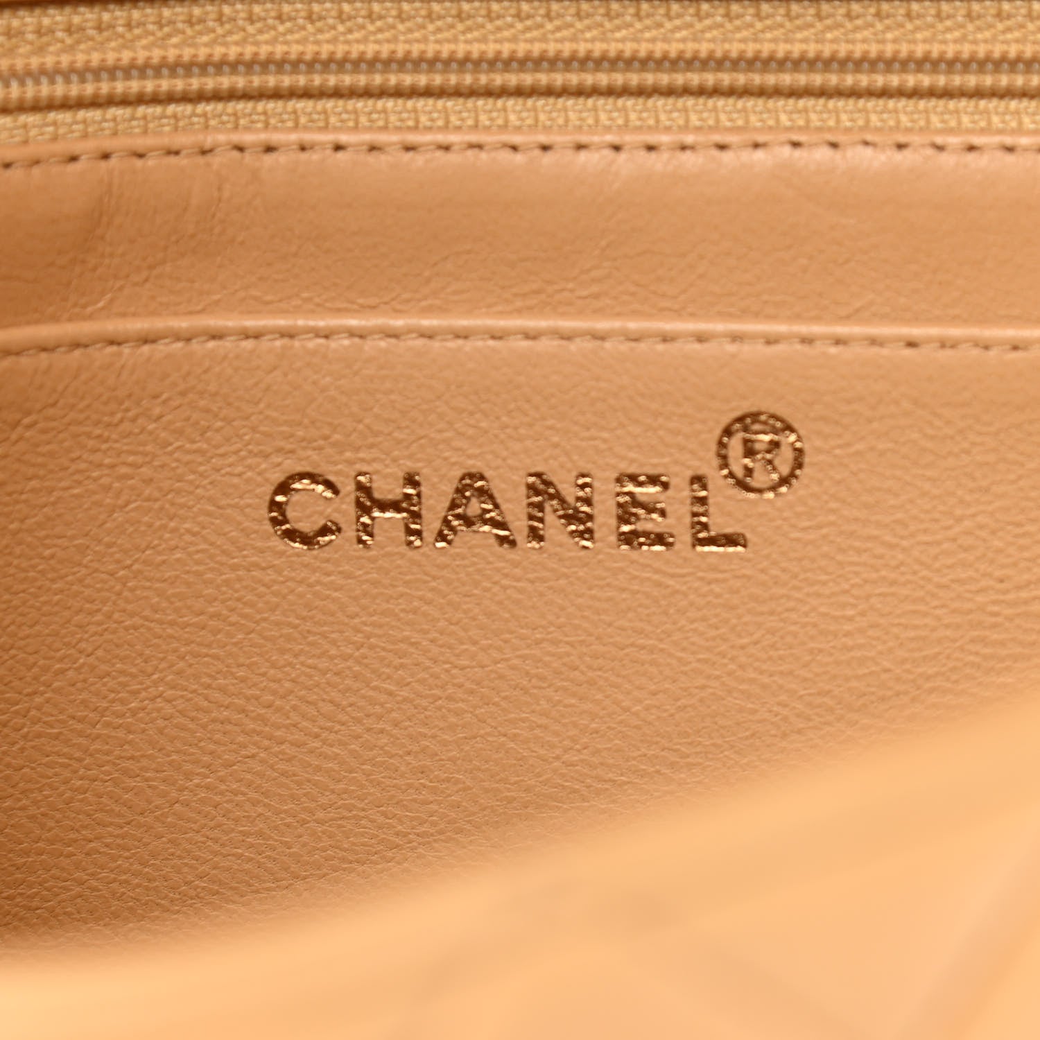 Chanel Lambskin Quilted Medium Single Flap Beige 5 of 15