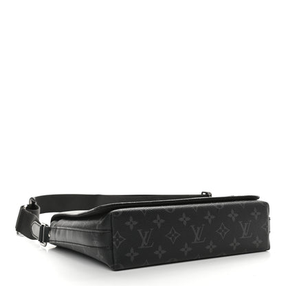 Louis Vuitton Monogram Eclipse District PM Black 4 of 10
