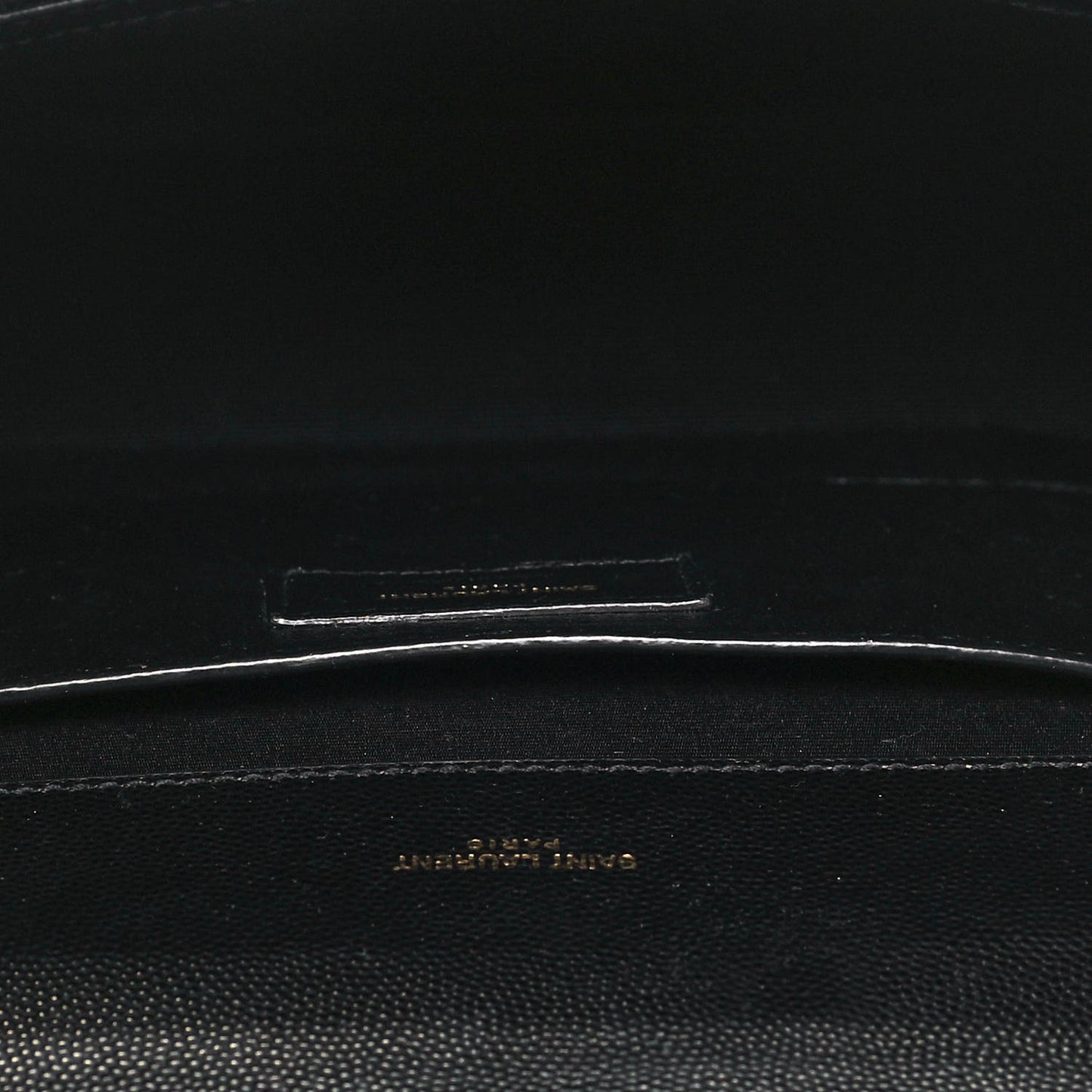 Grain De Poudre Textured Mixed Matelasse Triquilt Medium Monogram Satchel Black