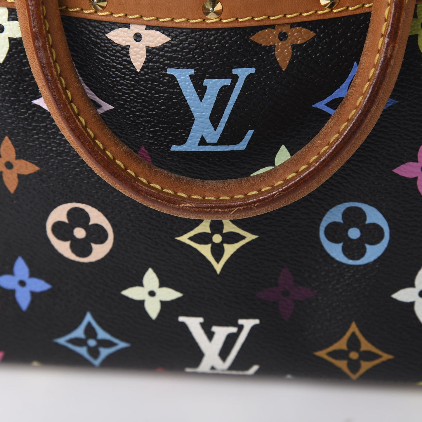 Monogram Multicolor Trouville Black
