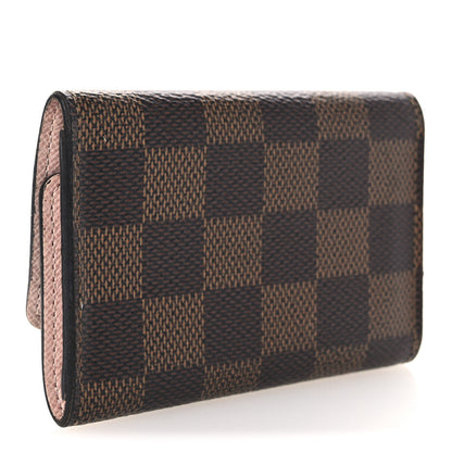 Louis Vuitton Damier Ebene Multicles 6 Key Holder Rose Ballerine 3 of 11