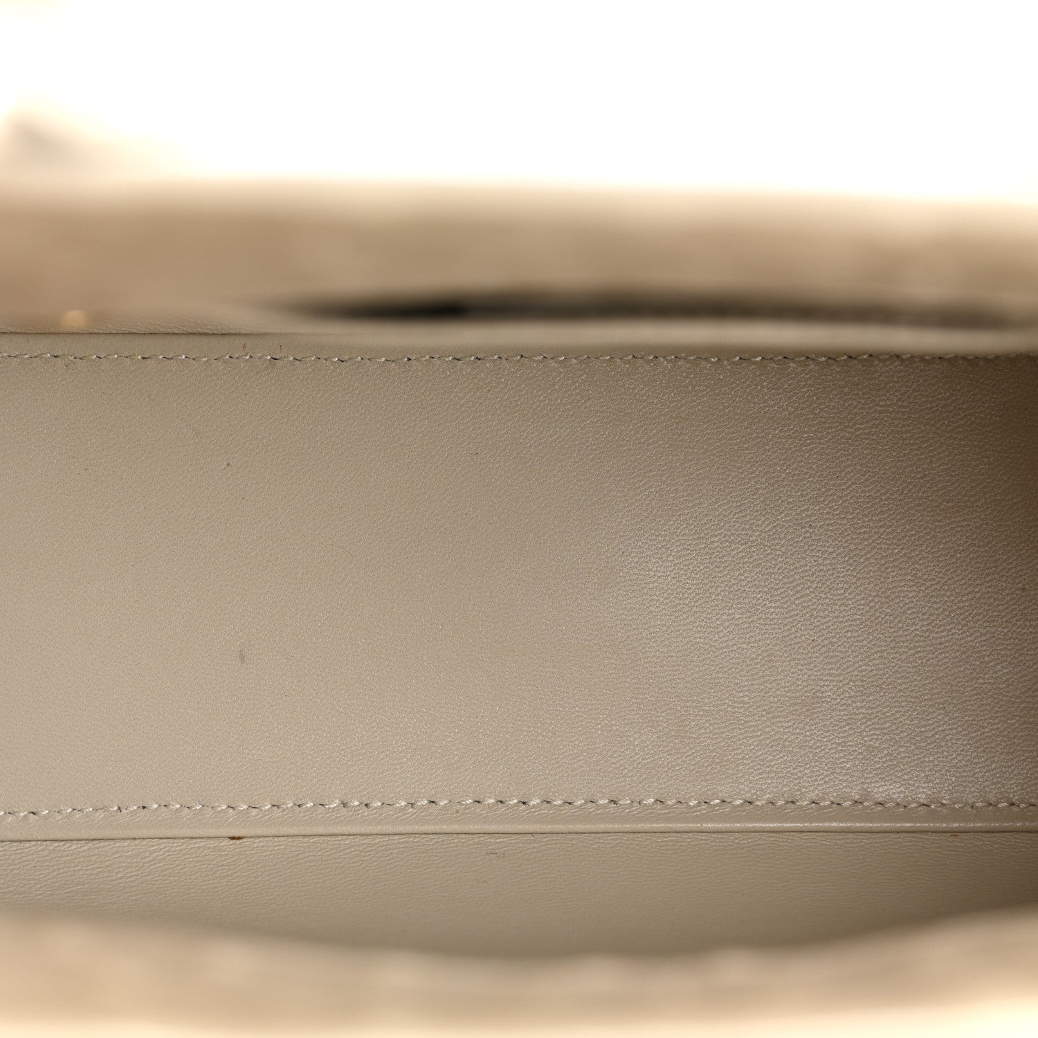 Saint Laurent Ostrich Nano Sac De Jour Crema Soft 5 of 15