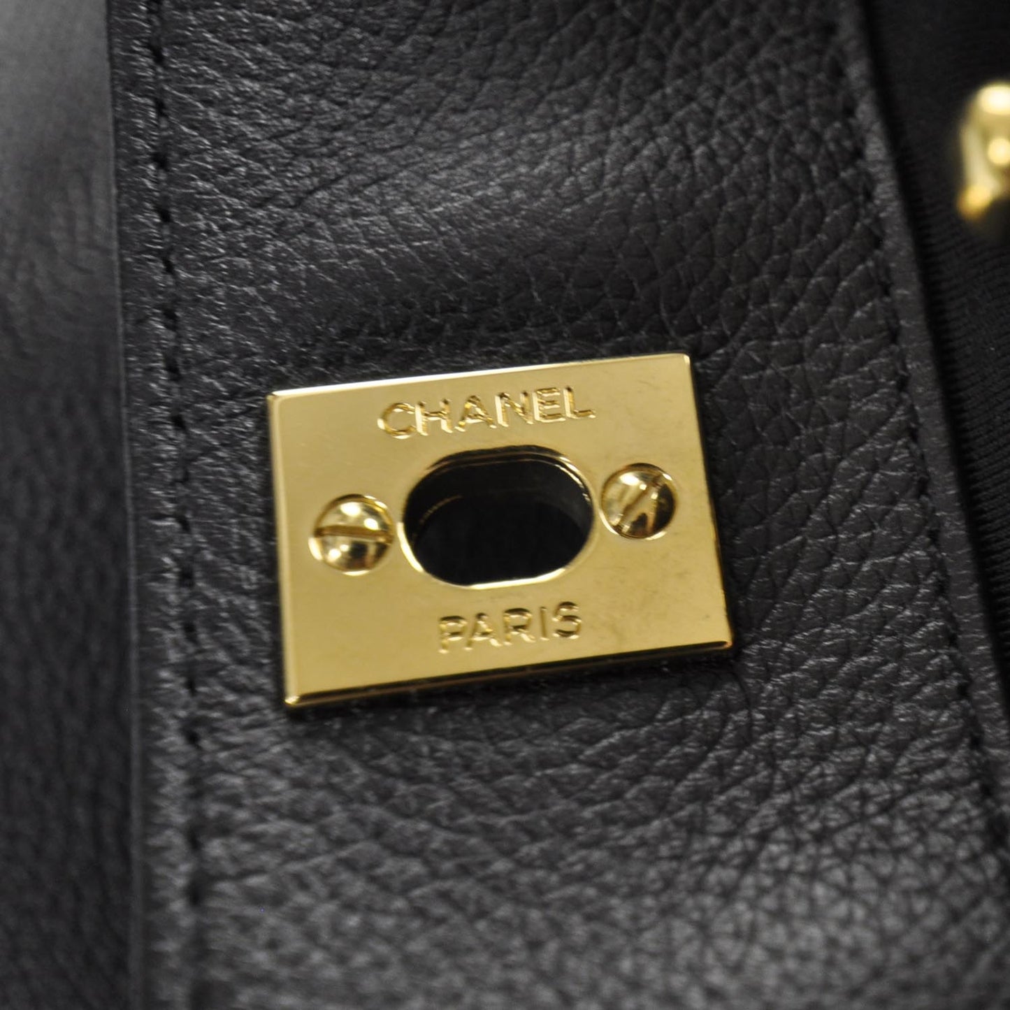 Caviar Cerf Executive Shopper Tote Black GHW