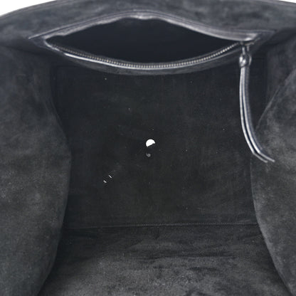 Celine Supple Calfskin Medium Phantom Luggage Black 5 of 19