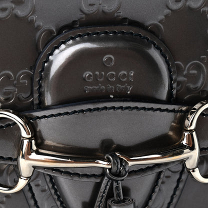 Gucci Shine Guccissima Medium Emily Chain Shoulder Bag Sasso 10 of 13
